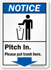Trash Here