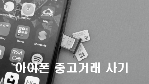새로운 아이폰 중고거래 사기 수법 (도난신고편)