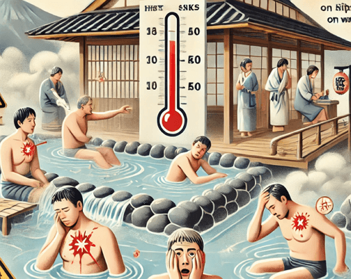 일본 온천여행 위험한 히트쇼크, 알면 살고 모르면 죽는다