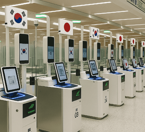 일본 ‘전용입국 심사대 사용하는 방법 및 신청방법