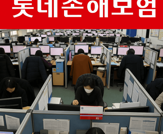 롯데손해보험 콜센터 24시간 언제든 연결가능